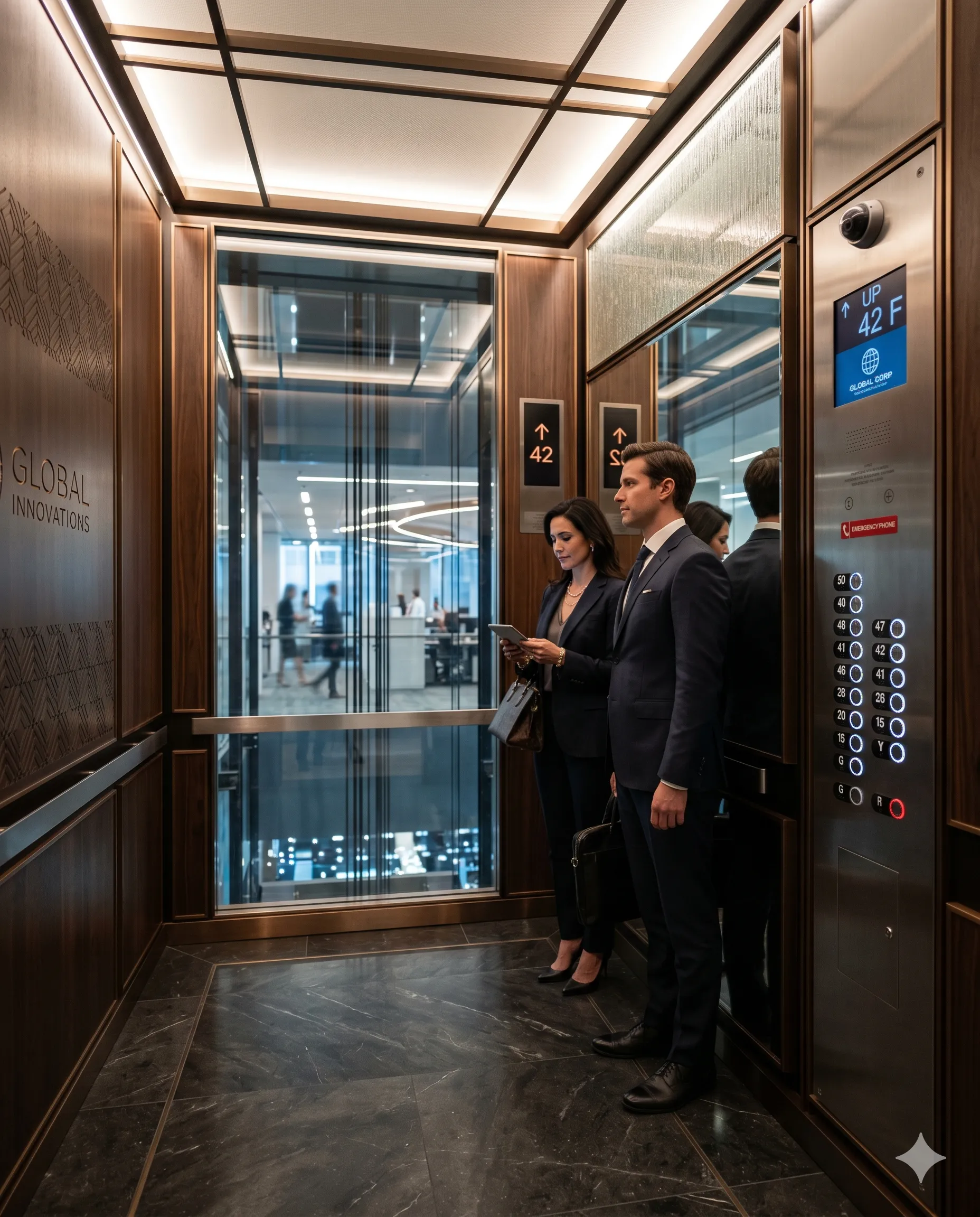 Commercial traction elevator solutions